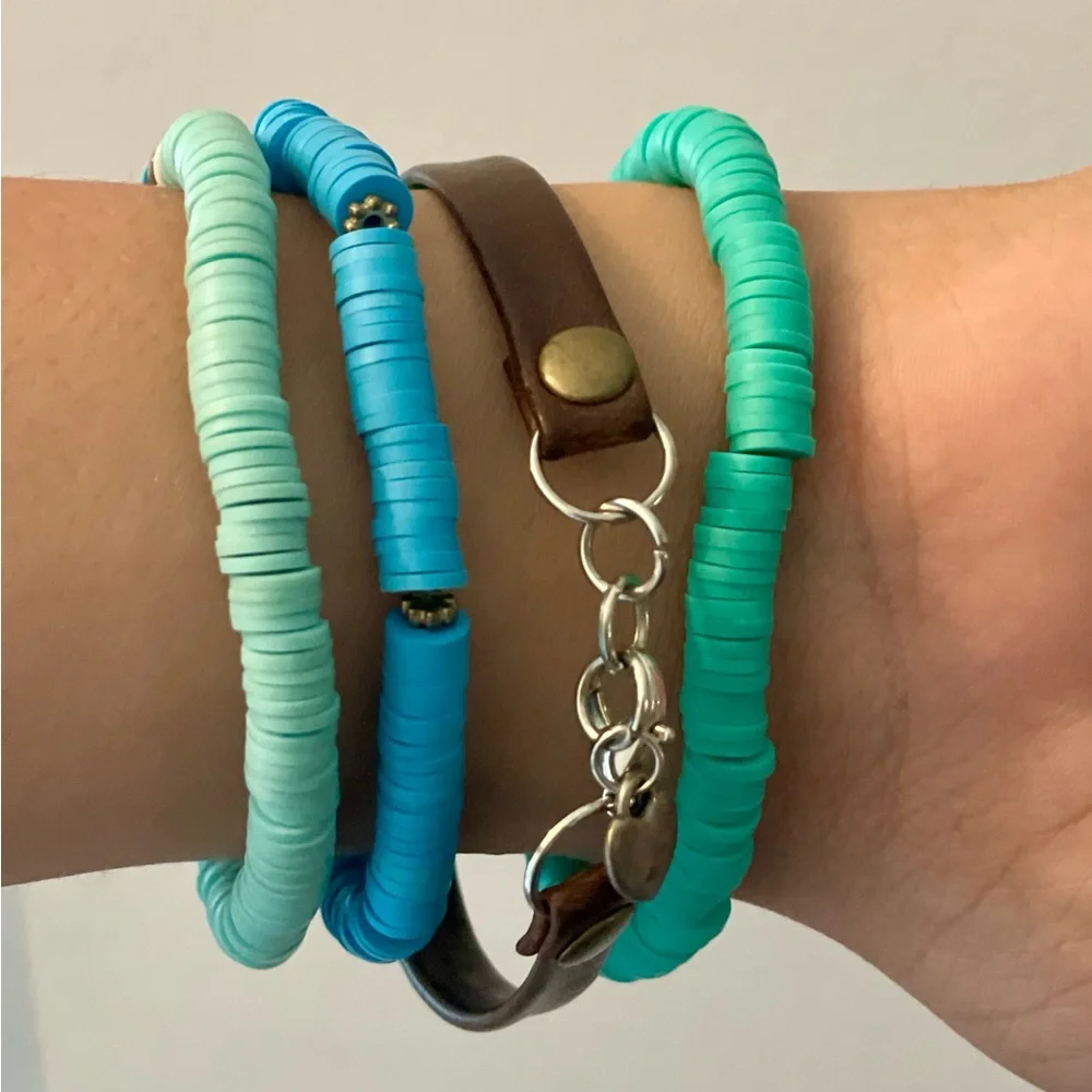 Handmade Be You Multicolor Bracelet Set - Picture 2 of 3